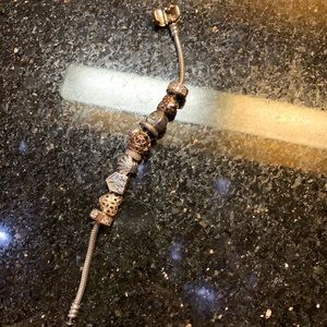 Pandora Bracelet and Charms